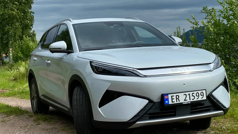 SUKSESS: I et blomstrende elbilmarked er BYD Evo 4x4 en spennende nykommer. God pris, mye utstyr og firehjulsdrift har satt fart på salget av denne.
         Foto: Frank Williksen