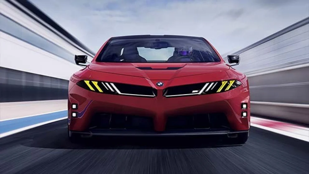 BMW avduker elektrisk M-konsept under Monterey Car Week
