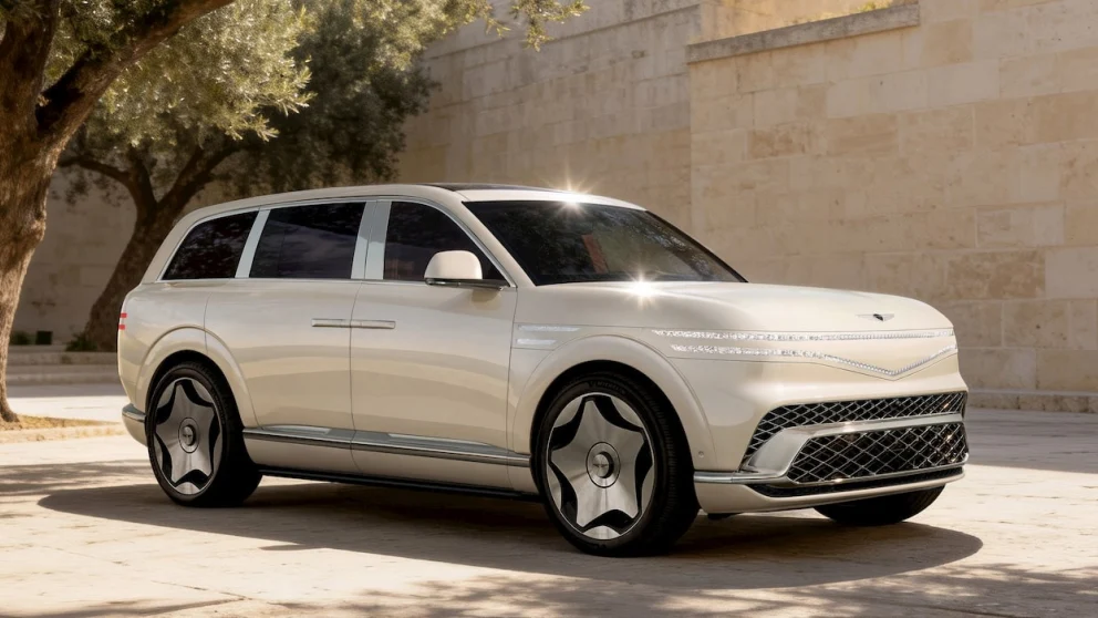 Genesis GV90 Neolun med coupédører (Kilde: Genesis)
