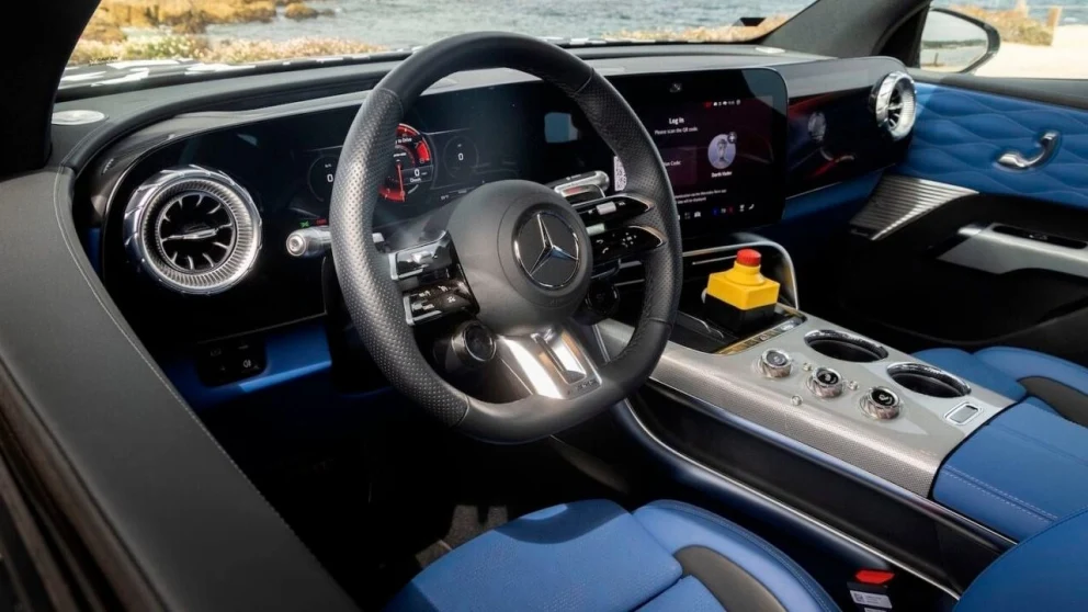 Teaser Mercedes-AMG GT SUV 2027. Kilde: motor.es