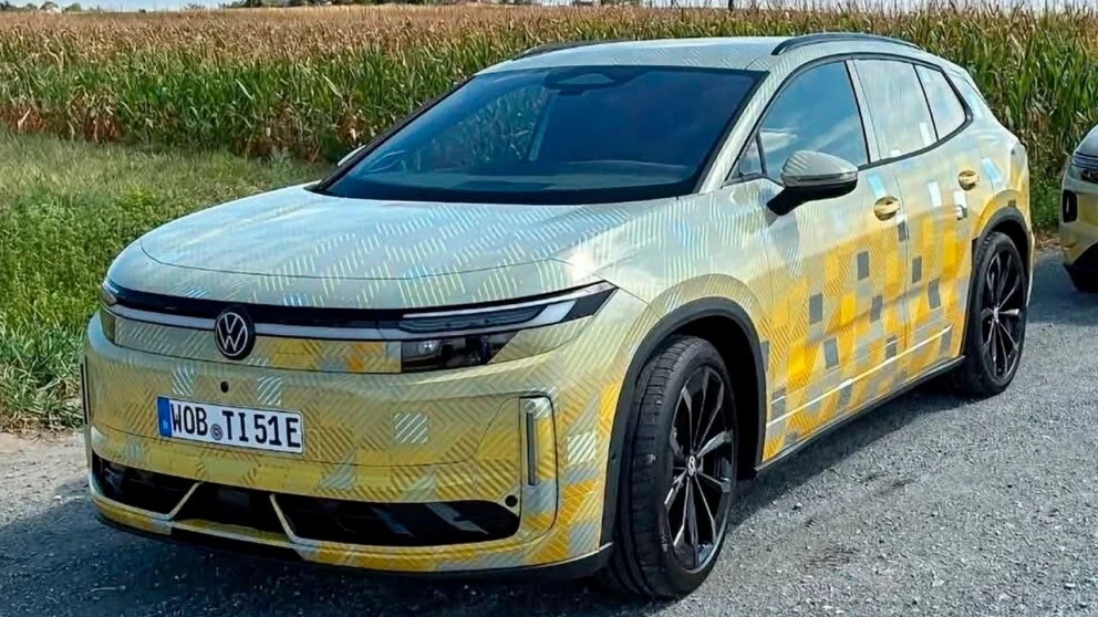 Farvel til ID.4: det første virkelige bildet av den elektriske Tiguanen avslører et design som ikke ligner noe på forgjengeren. Kilde: motor.es