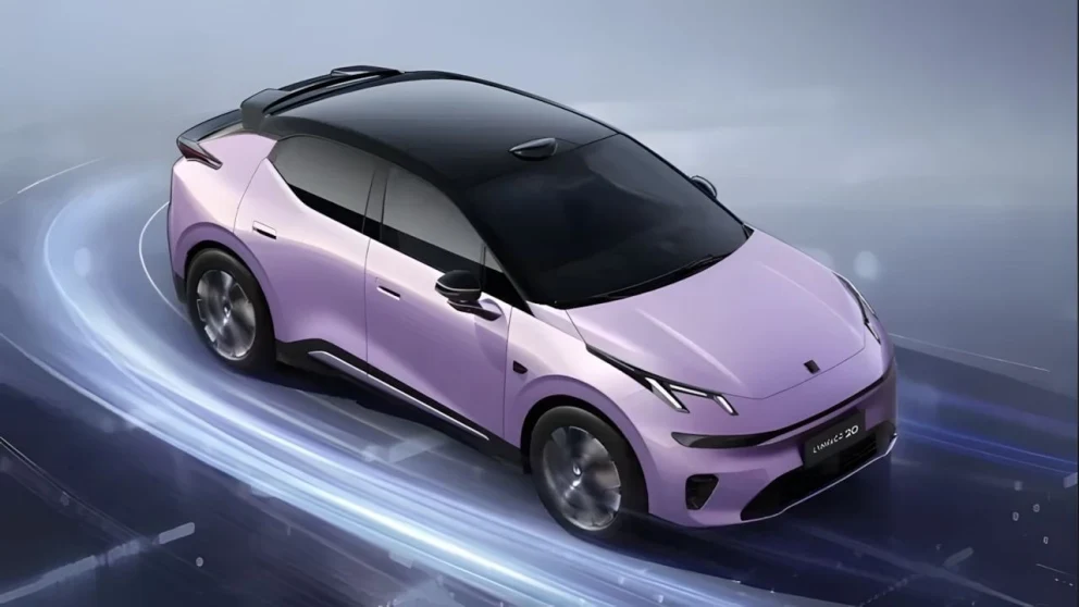 El Lynk & Co 02 lanserer Geelys revolusjonerende motor som integrerer 16 komponenter i én og lader på bare 12 minutter. Kilde: motor.es