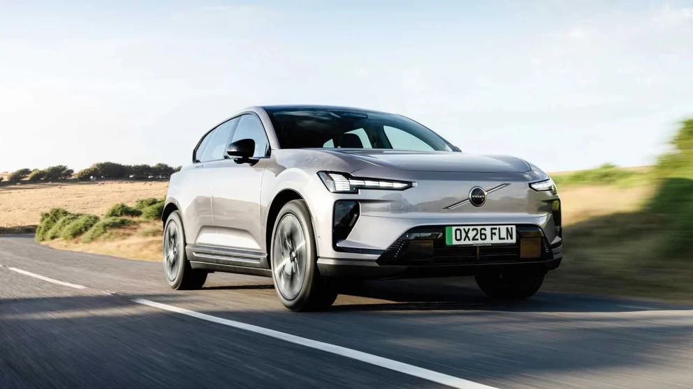Britisk test gir Volvo EX60 klart kortere rekkevidde enn oppgitt WLTP