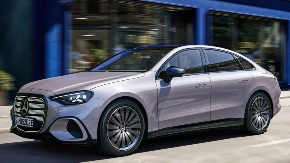 Mercedes C-klasse elektrisk. Kilde: motor.es