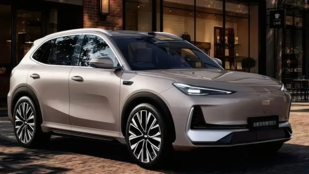 Geely E5. Kilde: motor.es