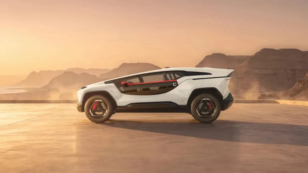 Ceer viser EXOBOT: sedan og SUV med 112 kWh-batteri og opptil 1.111 hk