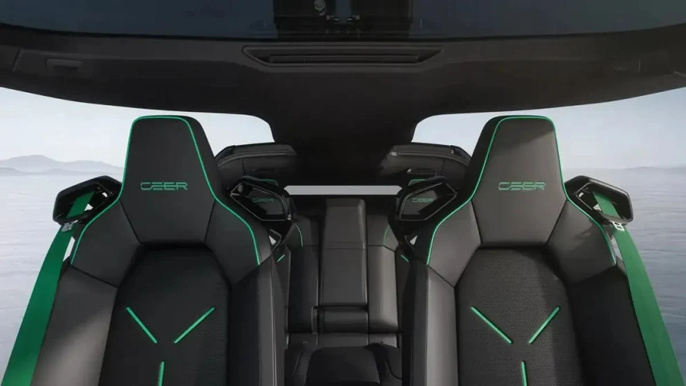 Ceer viser EXOBOT: sedan og SUV med 112 kWh-batteri og opptil 1.111 hk