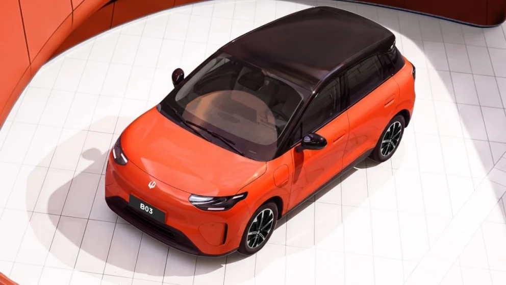 Leapmotor B03 vises i Paris med offisielle WLTP-tall og bekreftet britisk lansering tidlig i 2027