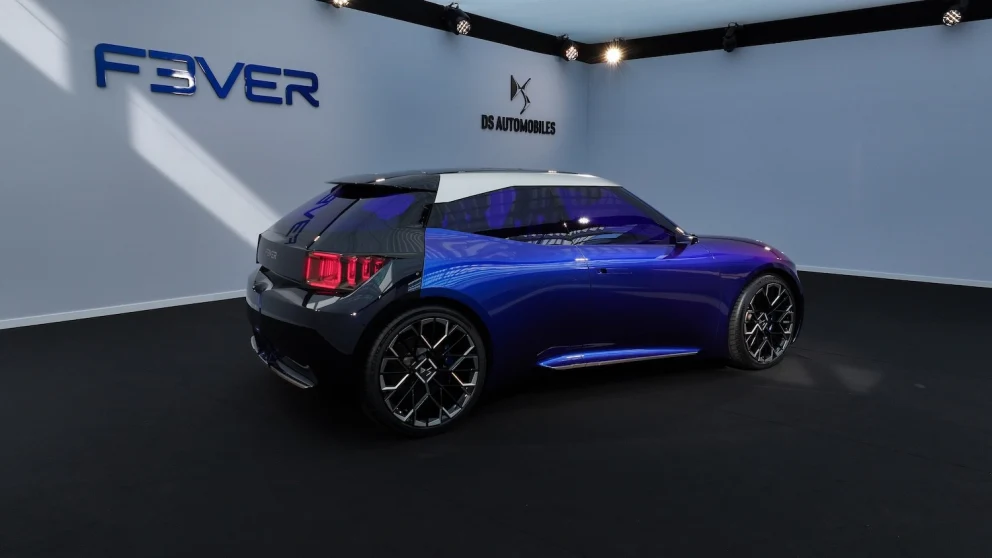 DS F3VER viser retningen for neste elektriske DS3