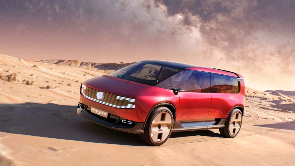 Renault vender tilbake til en av sine mest toneangivende modellideer: Espace som en rullende stue.. Kilde: auto-motor-und-sport.de