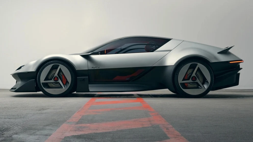 Alpine viser A310 Vision – et retrofuturistisk designkonsept på ny elektrisk plattform