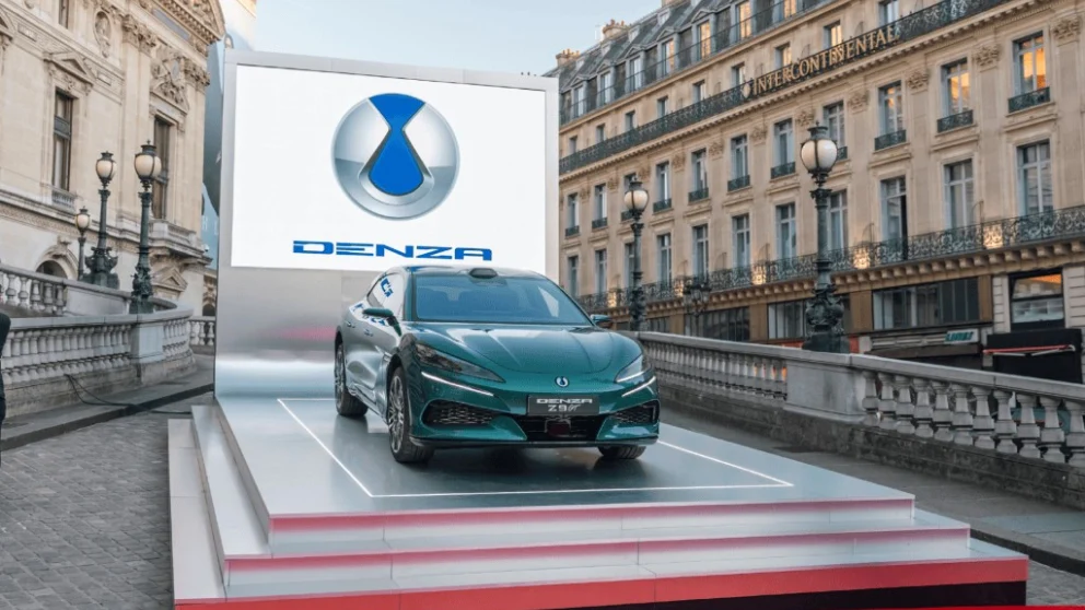 DENZA Z9GT lanseres i Europa i april.. Kilde: chinaevhome.com