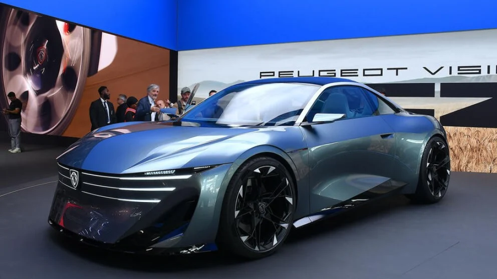Peugeot RCZ Vision. Kilde: autocar.co.uk