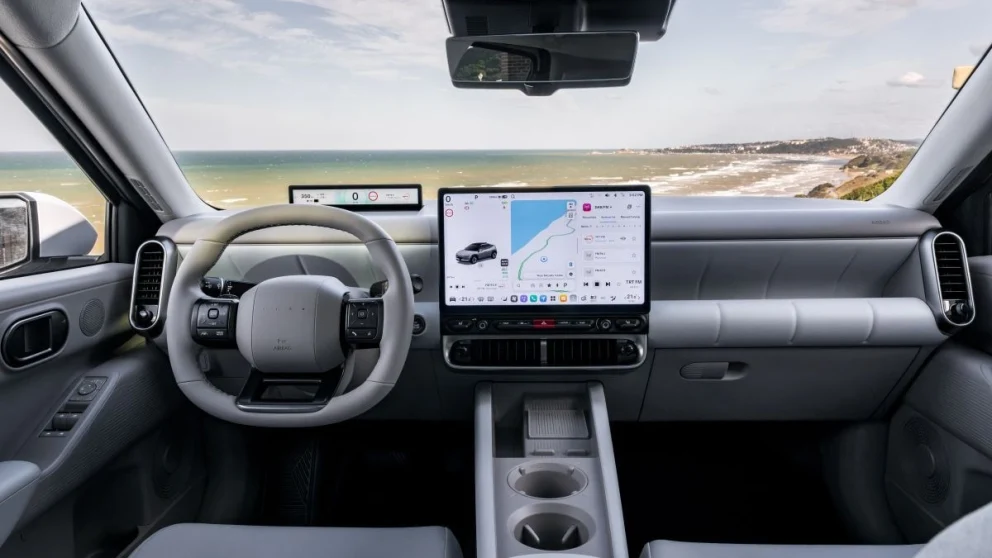 Hyundai Ioniq 3-dashbord. Kilde: autoweek.nl