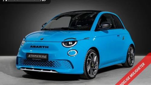 ABARTH 500 Scorpionissima/Kabriolet/Alcantara/To sett hjul/Lav km!