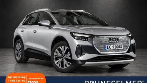 AUDI Q4 50 E TRON 50 Quattro Krok Varmepumpe App Rattvarme LED ACC