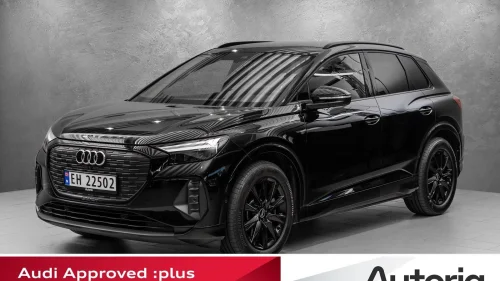 AUDI Q4 50 E TRON Q4 50  quattro Parkvarmer | Sort optikk | Varme i ratt