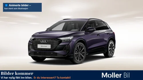 AUDI Q4 45 e-tron 45 quattro - krok, Matrix, ryggekamera, s-line, ACC +++