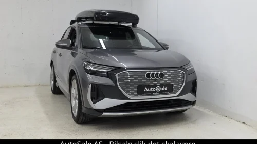 AUDI Q4 50 E TRON 50 Quattro S-Line/Skinn/HUD/Sonos/Norsk/ACC/20+19