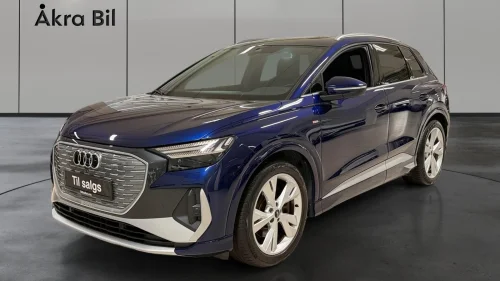 AUDI Q4 50 E TRON 50 Quattro S-Line *VRAKPANT* m/Krok/AWD/Sonos ++