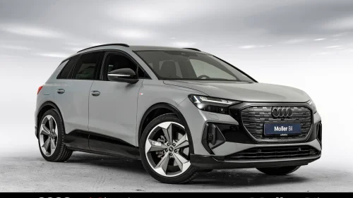 AUDI Q4 45 e-tron 45 quattro 2xS-Line-Matrix-Sportsunderstell-R.kam-21"++