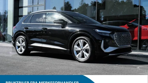AUDI Q4 50 E TRON 50 Quattro S-line - Panorama/Interiørpk 9/UTV. GARANTI