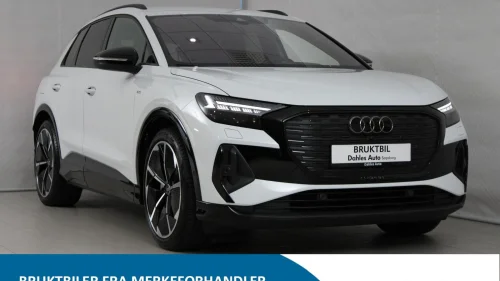 AUDI Q4 45 e-tron 45quattro Edition Sline/Krok/ACC/Rattvarme/Matrix/Dinam
