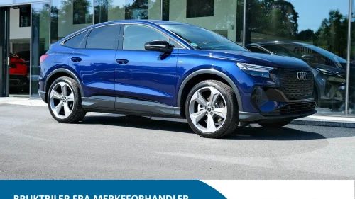 AUDI Q4 Sportback 55 e-tron 55 Sportback quattro S-line - MEGET GODT UTSTYRT!!!!
