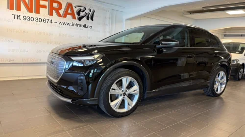 AUDI Q4 50 E TRON H-FESTE+ACC+OPP.RATT+MØRKE RUTER+NY EU+NY SERVICE++