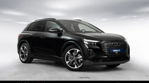 AUDI Q4 45 e-tron 45 quattro Black-S line-Hengerfeste-Ryggekamera-Head Up