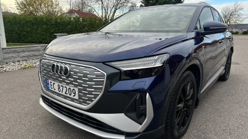 AUDI Q4 50 E TRON 50 QUATTRO S-LINE YCH, KROK, SONOS + MASSE UTSTYR.