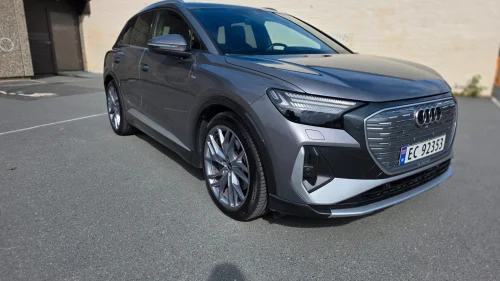 AUDI Q4 50 E TRON 50 Quattro - Dobbel S-Line - Krok - SONOS - Panorama -