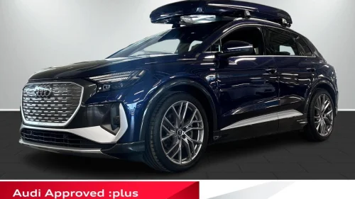 AUDI Q4 50 E TRON Q4 50 e-tron q s-line ych kamera/H.feste/ACC/Sonos/Pano