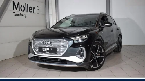AUDI Q4 50 e-tron Quattro/ HUD/ S-line/ Skinn/ el.seter/ Pano