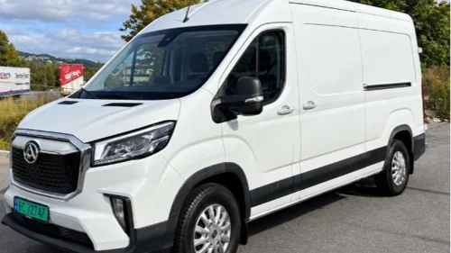 MAXUS eDELIVER 9 L3 200hk 72kWt, 76500km 3-seter, Cruisekontroll, Ryggek