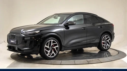 AUDI Q6 SB e-tron quattro SB S-Line Pro Black Edition Krok/HUD/B&O/Luftfjæring