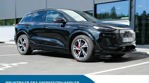 AUDI Q6 SUV e-tron quattro quattro s line pro - Sort Optikk/H.feste/HUD/DashCam ++