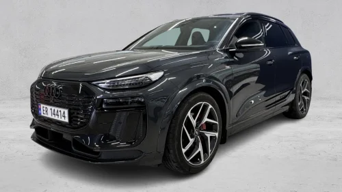 AUDI Q6 SUV e-tron quattro Q s-line pro black Topputstyrt-Lav.km-Bytte