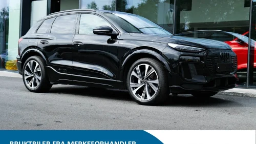 AUDI Q6 SUV e-tron quattro quattro s line pro - Sort Optikk/21"/Luftfjæring +++
