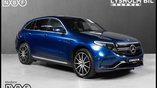 MERCEDES-BENZ EQC 400 4MATIC 4MATIC AMG Line /Burmester/Nappaskinn/Soltak/360kam/LED
