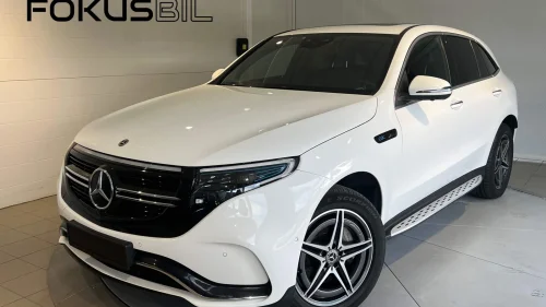MERCEDES-BENZ EQC 400 4MATIC 400 4MATIC AMG/SORT SKINN/360-KAMERA/BURMESTER/KROK
