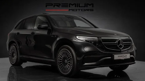 MERCEDES-BENZ EQC 400 4MATIC 2xAMG,Massasje,Skinn,Distronic,Burmester,Takluke,HFeste