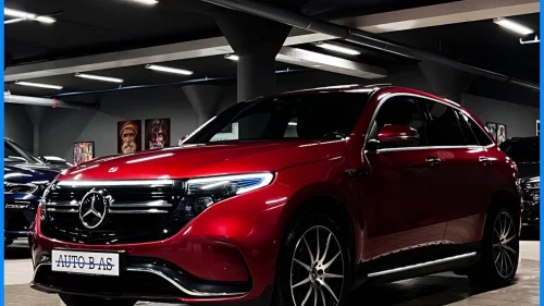 MERCEDES-BENZ EQC 400 4MATIC AMG-Skinn-360Kam-H.feste-Distr+-Burmester-Takluke