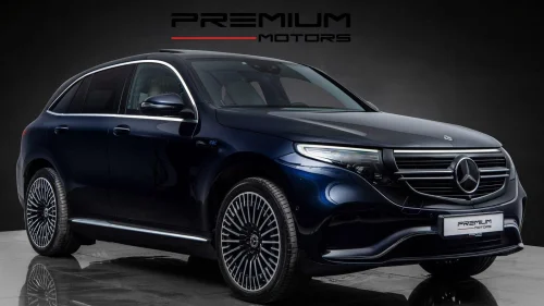 MERCEDES-BENZ EQC 400 4MATIC 2xAMG,Massasje,Skinn,Distronic,Burmester,Takluke,HFeste