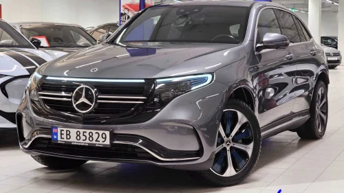 MERCEDES-BENZ EQC 400 4MATIC 1 eier - Norsk - AMG - Krok - ACC - 360 - Matrix