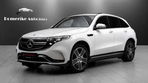 MERCEDES-BENZ EQC 400 4MATIC 4M 2xAMG // Burmester, Soltak, Memory, HeadU, 20" AMG++