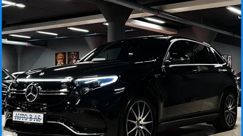 MERCEDES-BENZ EQC 400 4MATIC 2x AMG / 360Kam / Distronic /H.feste / Skinn / 1-eier