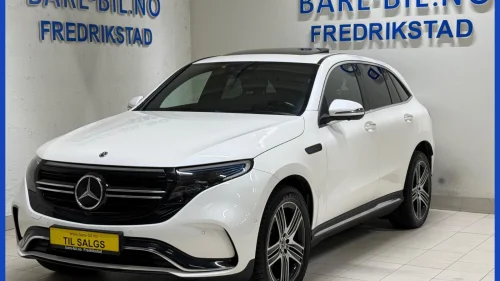 MERCEDES-BENZ EQC 400 4MATIC 400 4M Amg Burmester/Hud/Soltak/Acc/360/Memory/Kj,pakke