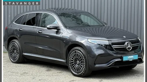 MERCEDES-BENZ EQC 400 4MATIC 4MATIC 2XAMG Krok 21" Skinn Burmester Soltak 1 Eier++