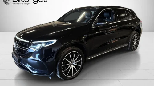 MERCEDES-BENZ EQC 400 4MATIC 408hk 2x AMG 400km Navi ACC Krok 360 nytt batteri ++